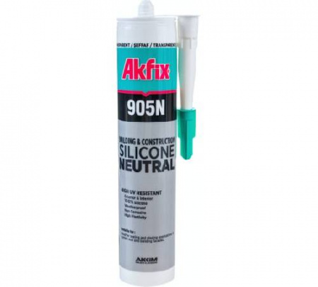 Akfix 905N Нейтральный силикон, 310 мл. Прозрачный