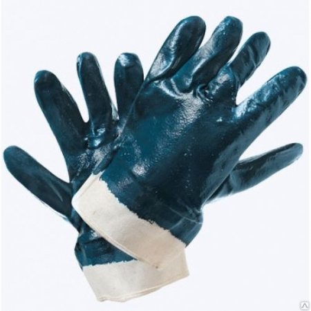 Перчатки МБС (утепленные, синие) манжет